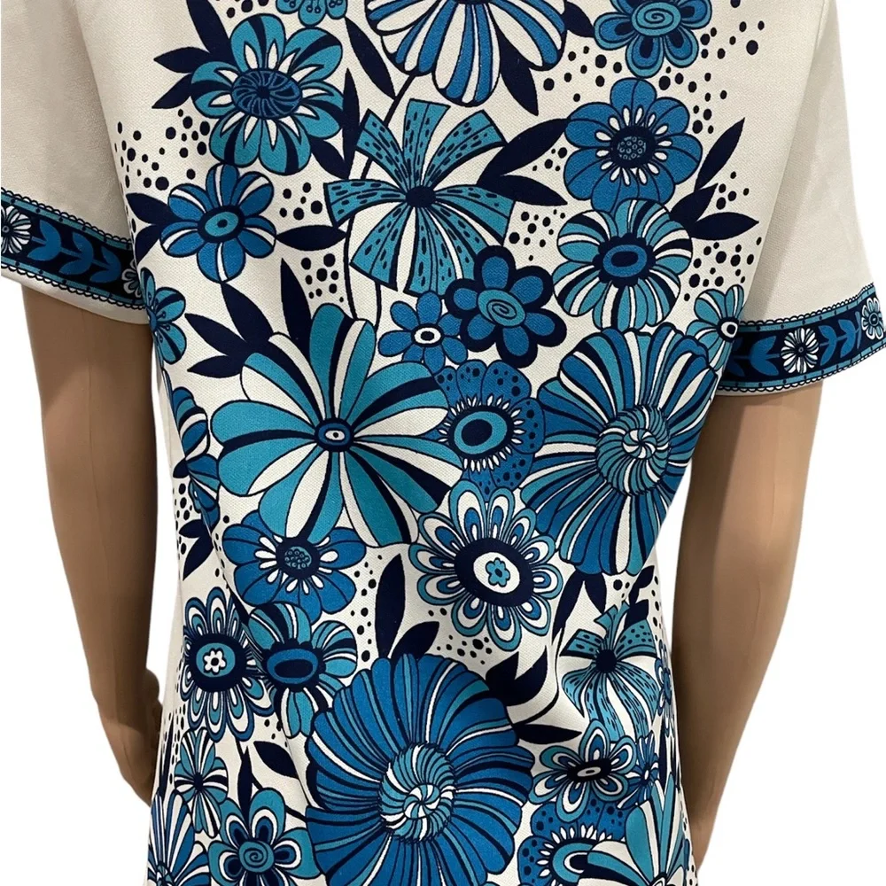 Vintage 70’s Stylecraft Hawaiian floral button down top. - Picture 4 of 6